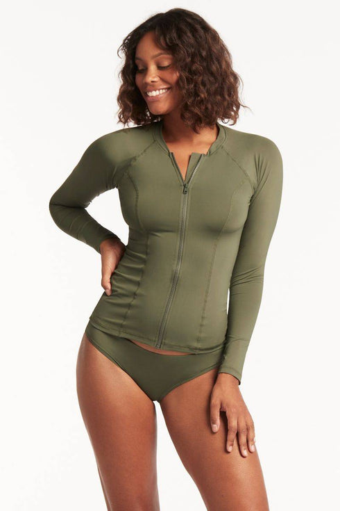 Sea Level Eco Essentials Long Sleeve Rash Vest